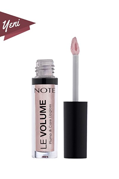 NOTE Le Volume Plump & Care Lipgloss Nemlendirici Dudak Parlatıcısı - 18 Only You - Pembe