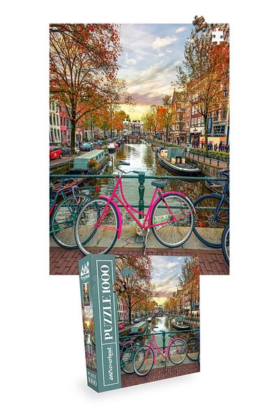 Neverland 2 PIECES 1000 PIECES PUZZLE - AMSTERDAM and ISTANBUL EVENING