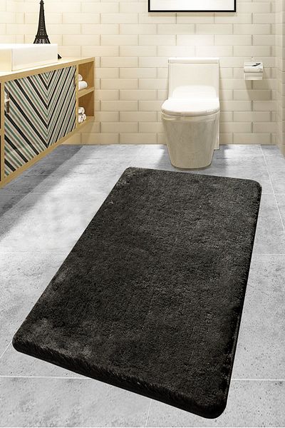 Chilai Home 80x140 cm Air Smoked Μοκέτα Μπάνιου - Παλάκι Πόρτας Ακρυλικό