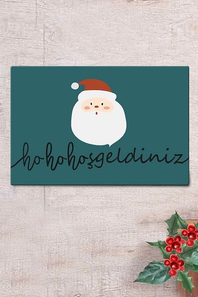 Chilai Home PVC Welcome Decorative Indoor and Outdoor Door Mat Pvc Base