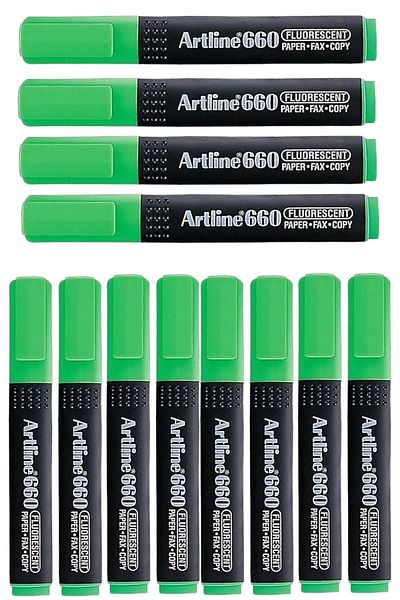 artline 660 Highlighter Green