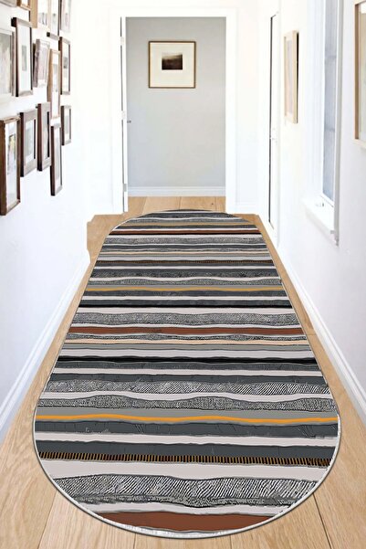 Chilai Home Cheate Renkli Oval Dekoratif Halı Djth