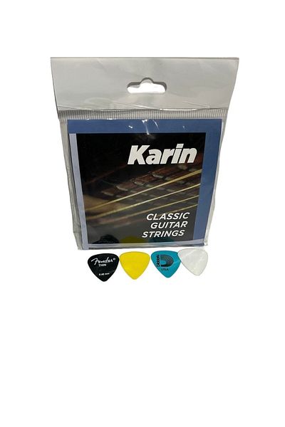 Karin CLASSIC GUITAR STRING 1 Set 6 A det strings inside 3 PCS PENA