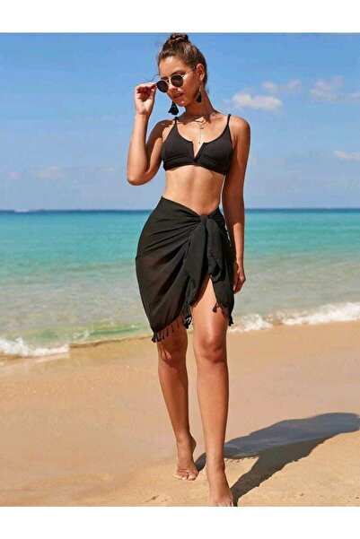 Bracha Tulle Pareo - Φούντα Λεπτομερής