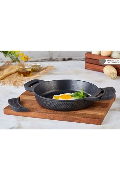 Amboss 22 Cm Black Quartz Casting Pan - KUV-7753