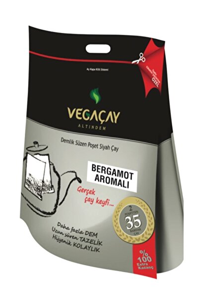 vegaçay إبريق شاي بالبرغموت 30 جرام - × 100 كيس