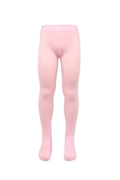 Penti Girl's Plain Pink Extra Cotton 90 Denier Pantyhose, Pack of 4