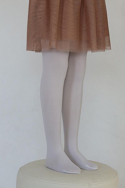 Daymod Κοριτσίστικο καλσόν Micro 50 White Plain Mousse
