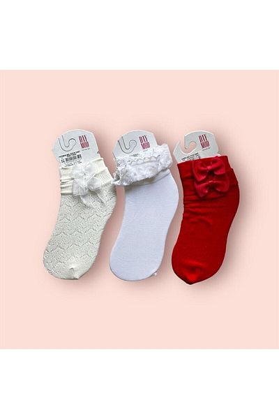 Daymod Children's Socket Socks with Accessories 3-Piece