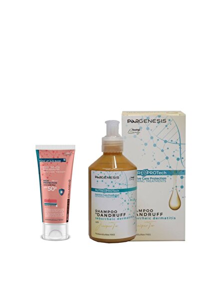 Piar Genesis Aydınlatıcı Ton Eşitleyici Spf 50 Yüz Güneş Kremi 40 ml+Kepek Şa...