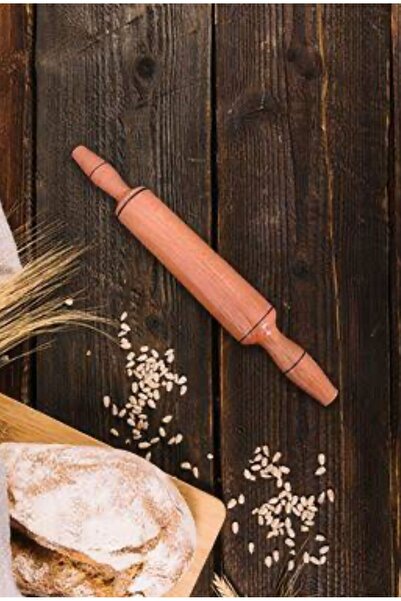 DermStore Ahşap vernikli küçük boy merdane 35cm