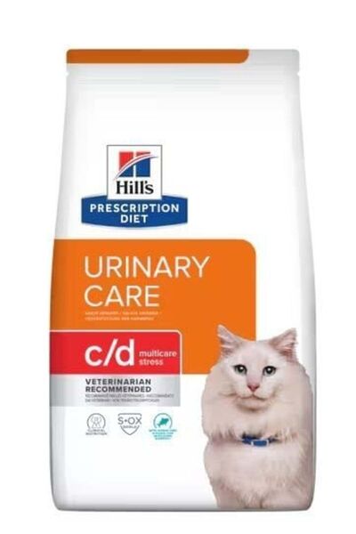 Hill's Prescrıptıon Dıet C/d Multicare Stress Okyanus Balıklı Kedi Maması 1.5 Kg