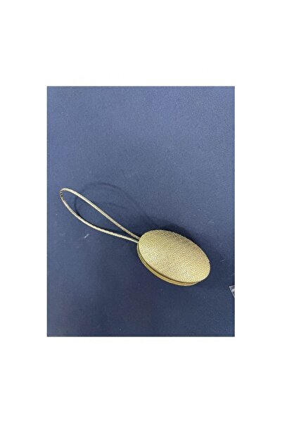 PAOSS Încuietoare pentru perdea magnetică ovală aurie - Pachet de 1 Accesoriu...