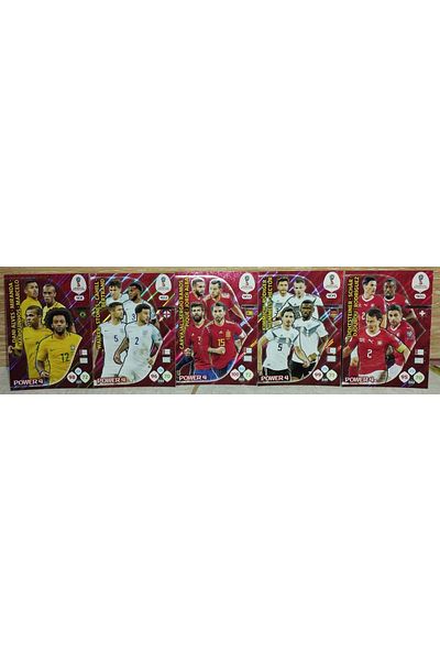 Panini PANINI RUSSIA WORLD CUP POWER 4 FULL SERIES