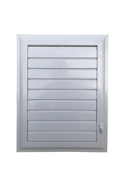 Made Dubel 50x50 Cm Plastic Grille - Bathroom and WC Ventilation Shutter