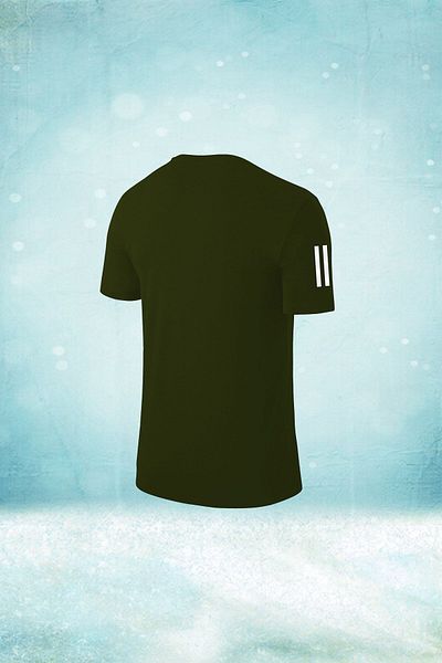 POSEIDON STORM Tricou pentru bărbați kaki - Casual, Confortabil, Neimprimat, S-3xl
