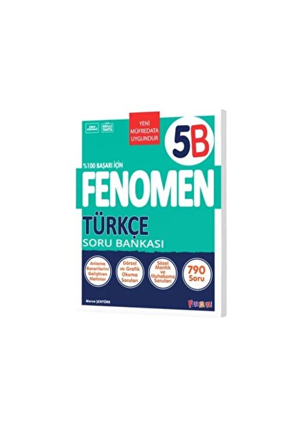Fenomen Yayıncılık fenomen yayınları 2025 5.sınıf yeni müfredat Türkçe b soru...