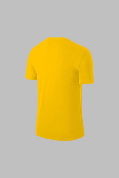 POSEIDON STORM Жълта мъжка тениска Dri-fit - удобна за ходене и бягане, размер S-3xl