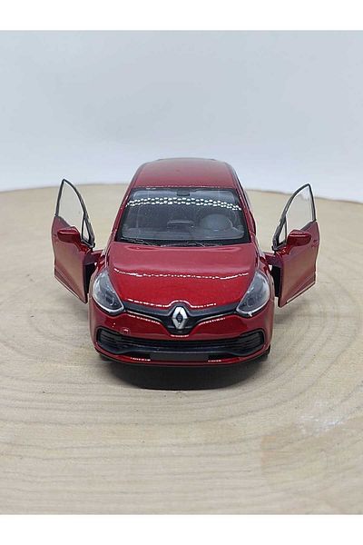 MODEL MAKET سيارة رينو كليو 4 سحب قطرة معدنية باللون الأبيض أو الأحمر (حدد اللون)