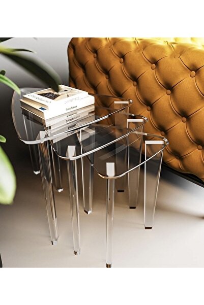 birnur Pleksi Üçlü Üçgen Zigon