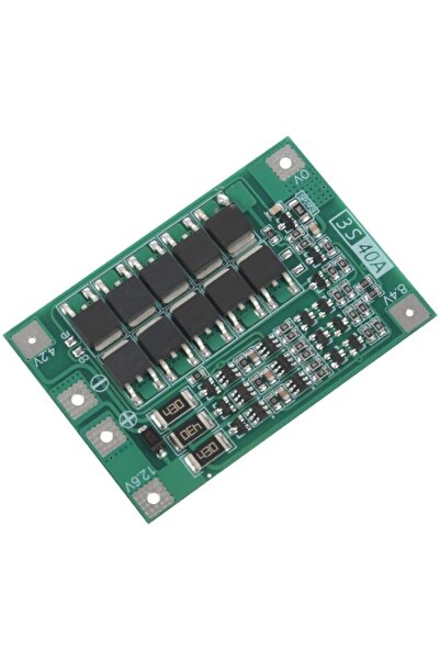 3s 40a Bms 12.6v 18650 Lithium Battery Charge Protection Module