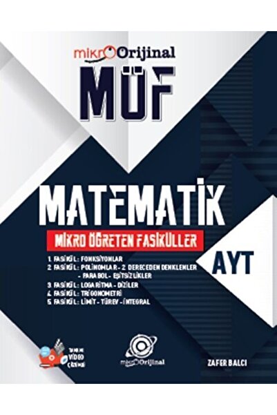 Genel Markalar Orijinal Mikro AYT Matematik MÖF Mikro Öğreten Fasiküller Feno...