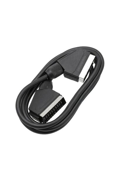 harry Yüksek kaliteli 1,2 METRE 7mm Scart Av Kablosu Televizyon-uydu bağlantı...