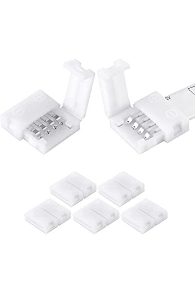 Genel Markalar 5 Adet 4 Pin Rgb Birleştirme Ara Bağlantı Şerit Led Ekleme Apa...