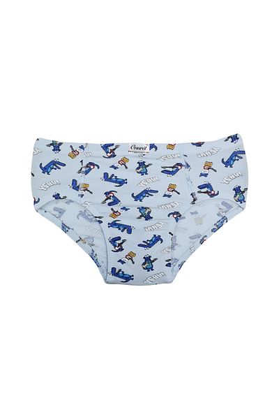 Onurel Chiloți din lycra imprimați cu dinozauri în culori mixte, pachet de 5 băieți