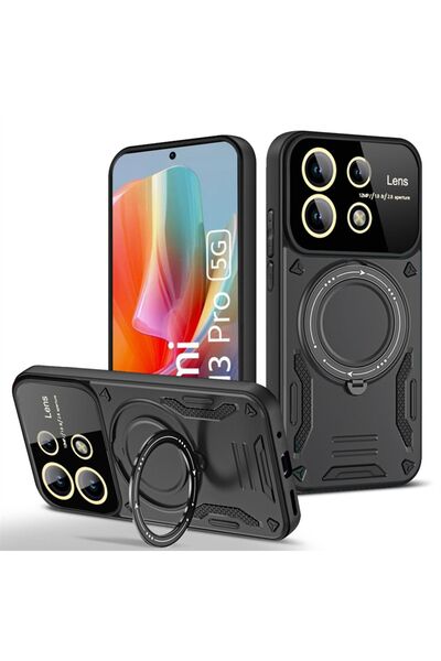 Rivor Redmi Note 13 Pro 5g & Poco X6 5g Compatible Case with Camera Protectio...