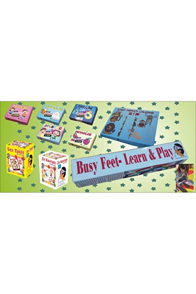 EZBERMATİK Otizm Eğitim Materyalleri Çocuk Konuşma Eğitimi Için 9 Set Birden ...