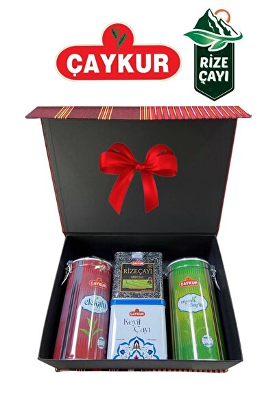 Çaykur Özel Yöresel Hediyelik Keşanlı Kutu Elek Altı Çaylar