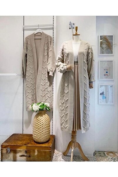 Ayşe'nin Giyim Evi Triko Uzun Hırka