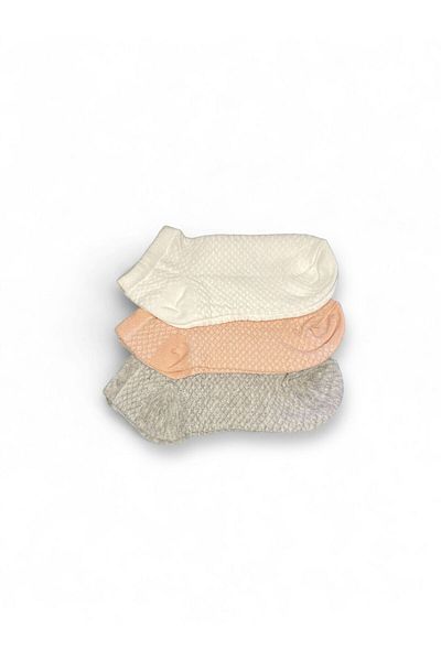 Rumon Cotton Short Children's Socks 3 Pack