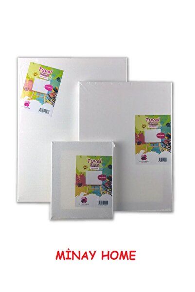 MİNAY HOME 1.KALİTE PAMUK KUMAŞ TUVAL  A+ PROFESYONEL 15X15 CM 1ADET