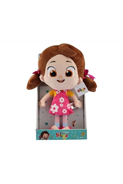 Pal Oyuncak Peluş Niloya Kalpli Müzikli Bebek 35 Cm - Mavi Su Dünyası