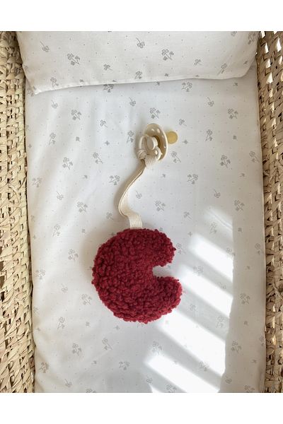 bohemoon Pacifier Strap Claret Red