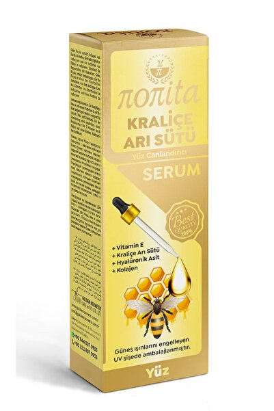 Nonita Kraliçe Arı Sütü Yüz Canlandırıcı Serum