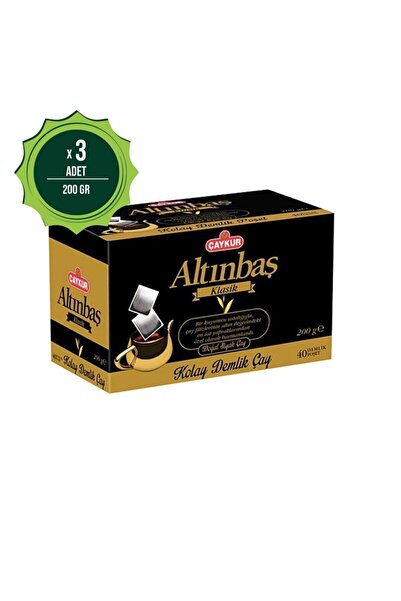 Çaykur Altınbaş Demlik 200 gr X 3 Adet