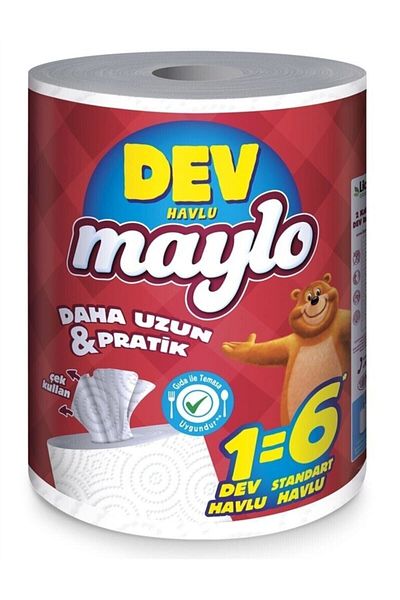 Maylo Giant Paper Towel Double Layer 2 Pieces