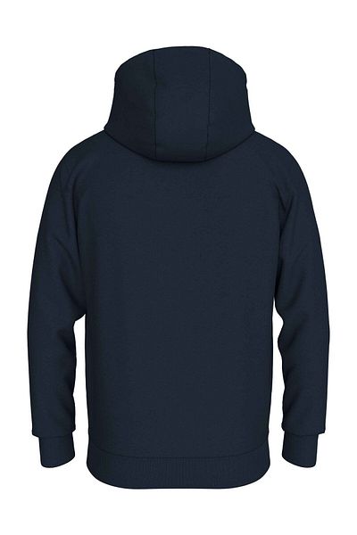 Tommy Jeans سويت شيرت رجالي بغطاء للرأس ذو مظهر أنيق باللون الأزرق الداكن Dm0dm17985-c1g