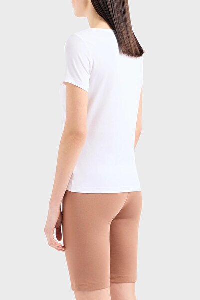 EA7 Велосипедна сорочка з бавовняної тканини - Regular Fit TSHIRT 3DTT26 TJFKZ 0101