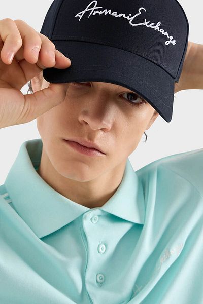 Armani Exchange 100% Cotton Gabardine Hat Men's HAT954224 CC516 14439