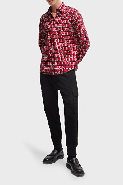 HUGO Pamuklu Slim Fit Gömlek Erkek GÖMLEK 50519638 693