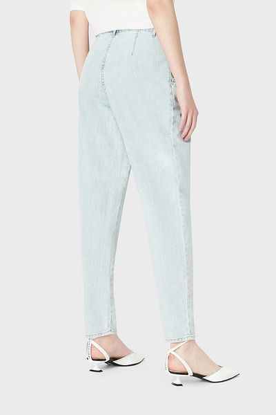 Armani Exchange بنطلون قطن بقصة ضيقة 3RYP62 Y1NZZ 05GX