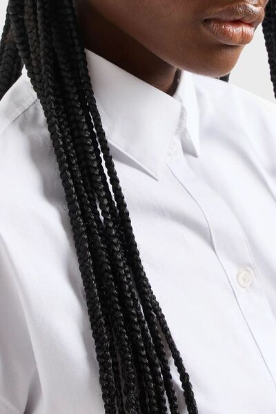 Armani Exchange Pamuklu Loose Fit Uzun Poplin Gömlek  GÖMLEK 3DYC12 YN3NZ 1000