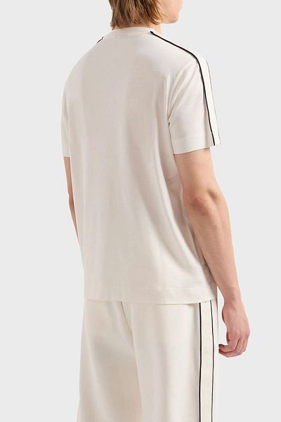 Emporio Armani Ανδρικό μπλουζάκι με κανονική εφαρμογή με λαιμόκοψη 3D1TD3 1JUVZ 0128