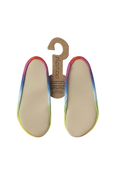 SLIPSTOP Rainbow Junior Girl - Pantofi de mare și de piscină