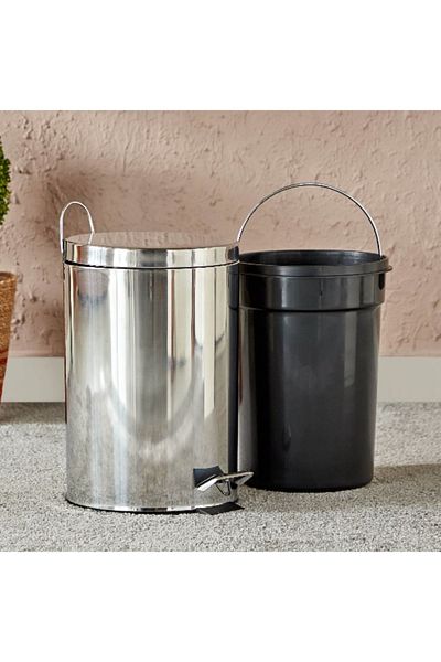 Home Box Tamara Stainless Steel Pedal Bin - 12 L
