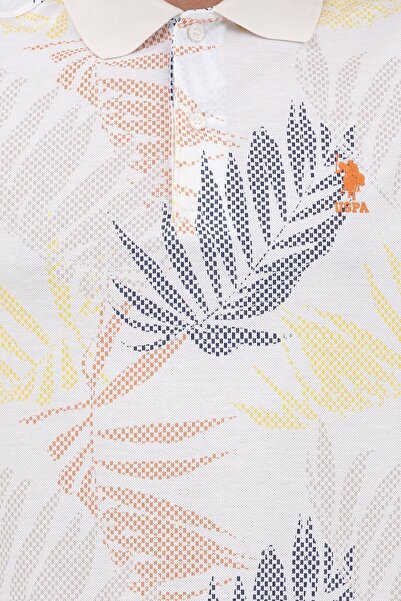 U.S. Polo Assn. ΒΑΣΗ. POLO ΑΝΔΡΙΚΑ ΚΑΝΟΝΑ ΕΦΑΡΜΟΓΗ ΑΘΛΗΤΙΚΟ T-SHIRT με λαιμό POLO G081SZ011.000. 1573736   ΣΑΖΑΡΙ